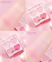 Phấn Má Dasique Blending Mood Cheek Sweet Heart Collection 9g