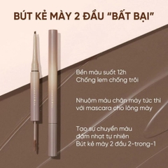 Bút Kẻ Mày 2 Đầu Judydoll Duo Eyebrow Pencil