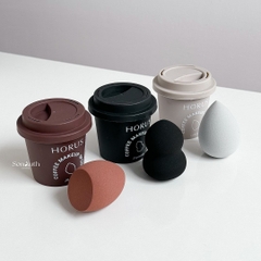 Bông Mút Trang Điểm Horus Coffee Makeup Sponge
