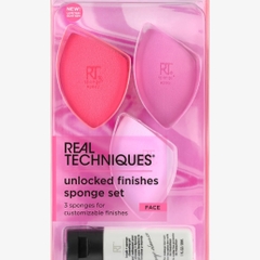 Bộ Cọ Trang Điểm Real Techniques Unlocked Finishes Sponge Set