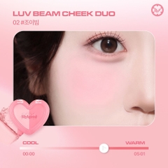Phấn Má Đôi Lilybyred Luv Beam Cheek Duo