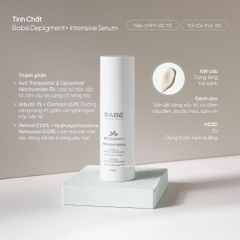 Tinh Chất Babe Depigment+ Intensive Serum 30ml