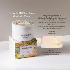 Sáp Tẩy Trang Sạch Sâu Heimish All Clean Balm