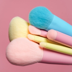 Bộ Cọ Trang Điểm Vacosi Candy Puffy Brush Set 10Pcs