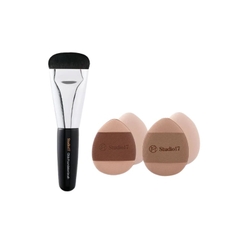 Bộ Cọ Mút Nền Cơ Bản Studio17 Skin Fit Base Makeup Kit