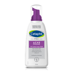 Bọt Rửa Mặt Dịu Nhẹ Cho Da Mụn Cetaphil Acne Prone Oil Control Foam Wash 236ml