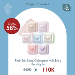 Bắt Sáng Colorgram Milk Bling Heartlighter 22g