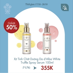 Xịt Tinh Chất Dưỡng Da d'Alba White Truffle Spray Serum