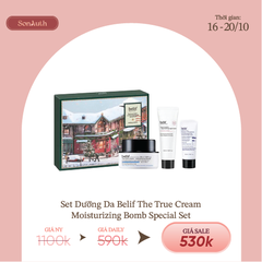Bộ Dưỡng Da Belif The True Cream Moisturizing Bomb Holiday Set