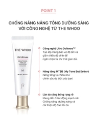 Kem Chống Nắng Nâng Tông The Whoo UV Ultimate Brightening Tone-up 50ml