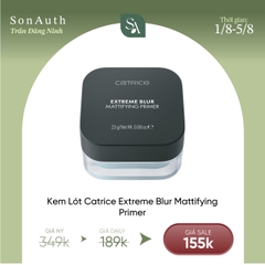 Gel Lạnh Lót Da Catrice Extreme Blur Mattifying Primer 25g