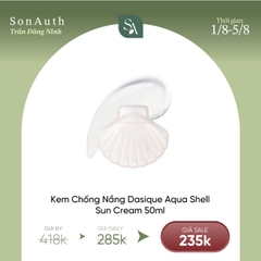 Chống Nắng Kiêm Kem Lót Dasique Aqua Shell Sun Cream 50ml