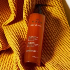 Gel Tắm 2 Trong 1 Nuxe Rêve de Miel Ultra-Rich Cleansing Gel 400ml