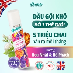Dầu Gội Khô Batiste Dry Shampoo 200ml