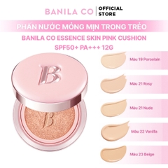 Phấn Nước Banila Co Essence Skin Pink Cushion 12g