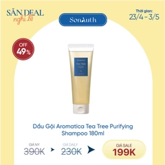 Dầu Gội AROMATICA Tea Tree Purifying Shampoo