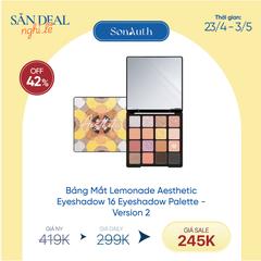 Bảng Mắt Lemonade Aesthetic Eyeshadow Palette - Version 2