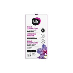 Miếng Dán Tẩy Lông Vùng Nhạy Cảm Body Natur Hair Removal Wax Strips Brazilian Waxing Bikini & Underarm (14 miếng)