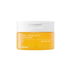 Toner Pad Dưỡng Sáng Giảm Thâm Celimax Pore + Dark Spot Brightening Pad 100ml
