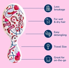 Lược Gỡ Rối Phong Cách Cao Bồi Mỹ Wet Brush Pro Rodeo Rebel Detanger