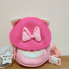 Túi đeo vai hình gấu cho bé Worm's home túi đeo chéo mini dễ thương, gọn nhẹ, tiện mang đi chơi R137