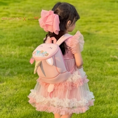 Balo mẫu giáo chống lạc Nohoo chính hãng siêu nhẹ hình thú dễ thương cho bé từ 2-6 tuổi NHB051S