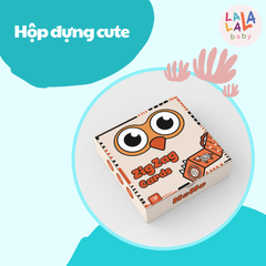 Quây cũi kiêm sách vải kích thích thị giác Lalala baby cho bé từ 0-12 tháng tuổi