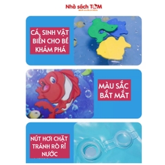 Thảm đệm nước mát cho bé nhún nhảy, thảm chơi nước mùa hè bơm hơi vận động vui nhộn cho bé yêu
