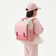 Balo học sinh tiểu học Worm's home balo cao cấp chống gù balo cho bé siêu nhẹ chống nước nhiều ngăn - KimChi Kids