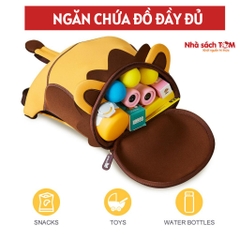 Balo mẫu giáo chống lạc Nohoo chính hãng siêu nhẹ hình thú dễ thương cho bé từ 2-6 tuổi NHB053S
