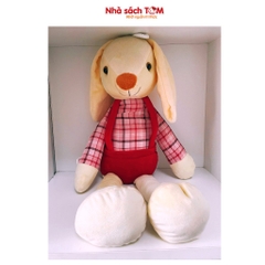 Thú nhồi bông hình thỏ tai dài Hoàng Thu – Gấu bông đáng yêu cho bé yêu, quà tặng êm ái & thời trang
