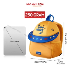 Balo mẫu giáo Nohoo chính hãng siêu nhẹ hình thú dễ thương cho bé từ 2-6 tuổi NHB022