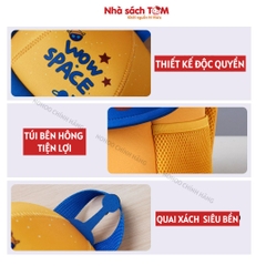 Balo mẫu giáo Nohoo chính hãng siêu nhẹ hình thú dễ thương cho bé từ 2-6 tuổi NHB022