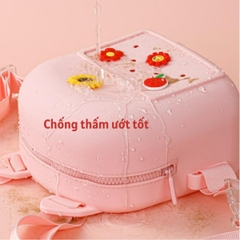 Balo silicone chống nước cho bé, ba lô trẻ em chống ướt, nhẹ, dễ thương, chống bám bẩn, dễ vệ sinh