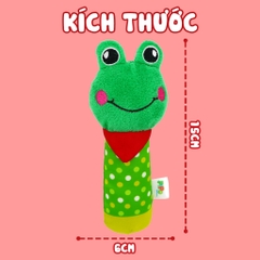 Lục lạc vải cầm tay hình con vật - Pipo