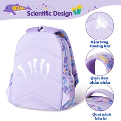 Balo học sinh cấp 2, balo cho bé từ 11-15 tuổi siêu nhẹ, chống thấm nhẹ, kiểu dáng đáng yêu NB004-2