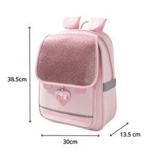 Balo học sinh tiểu học Worm's home balo cao cấp chống gù balo cho bé siêu nhẹ chống nước nhiều ngăn - KimChi Kids - S3421