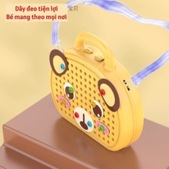 Đồ chơi DIY lắp ráp kỹ sư kèm khoan điện, bộ đồ chơi giáo dục STEM cho bé sáng tạo