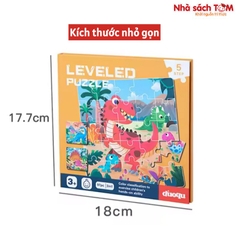 Bộ Đồ Chơi Tranh Ghép Hình Montessori Nam Châm 3 Trong 1 nhiều cấp độ, Buludy, cho bé từ 3 tuổi