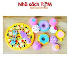 Bộ đồ chơi nấu ăn cho bé, Latoys, đồ chơi nhà bếp an toàn cho bé từ 3 tuổi bằng nhựa nguyên sinh