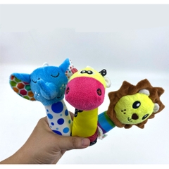 Lục lạc vải cầm tay hình con vật - Pipo