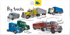 DK - Tabbed Board Books My First Trucks and Diggers (Khám phá thế giới xe cộ)