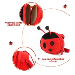 Túi đeo chéo trẻ em hình bọ dễ thương Supercute, túi đeo chéo cho bé 1–12 tuổi, túi mini hoạt hình