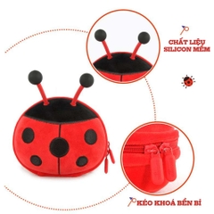 Túi đeo chéo trẻ em hình bọ dễ thương Supercute, túi đeo chéo cho bé 1–12 tuổi, túi mini hoạt hình