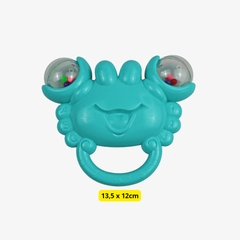 Đồ chơi lục lạc cầm tay cho bé,bộ đồ chơi xúc xắc, Hoàng Thu Toys,nhựa nguyên sinh an toàn cho bé