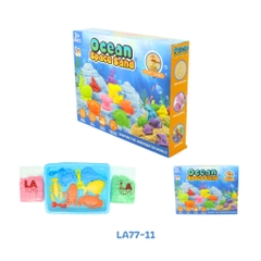 Cát động lực cho bé kèm khuôn và khay, La toys, đồ chơi an toàn Việt Nam đạt kiểm định chất lượng