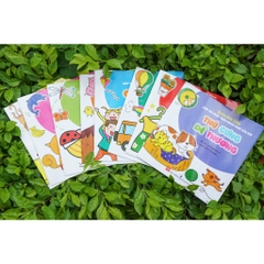 Sách bóc dán giúp trẻ phát triển nhận thức đầu đời - Cho trẻ 3 - 6 tuổi - Đinh Tị Books