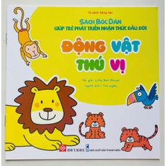Sách bóc dán giúp trẻ phát triển nhận thức đầu đời - Cho trẻ 3 - 6 tuổi - Đinh Tị Books