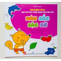 Sách bóc dán giúp trẻ phát triển nhận thức đầu đời - Cho trẻ 3 - 6 tuổi - Đinh Tị Books