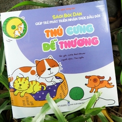 Sách bóc dán giúp trẻ phát triển nhận thức đầu đời - Cho trẻ 3 - 6 tuổi - Đinh Tị Books